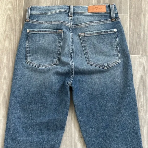 • [7 for all Mankind] High Waist Slim Kick Jean • - Picture 8 of 11